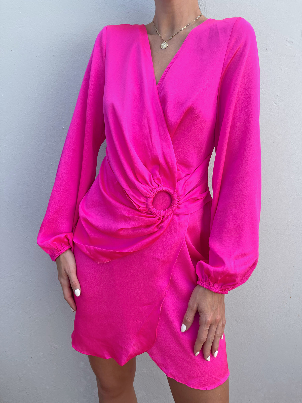 MIRIELLE FUCHSIA DRESS