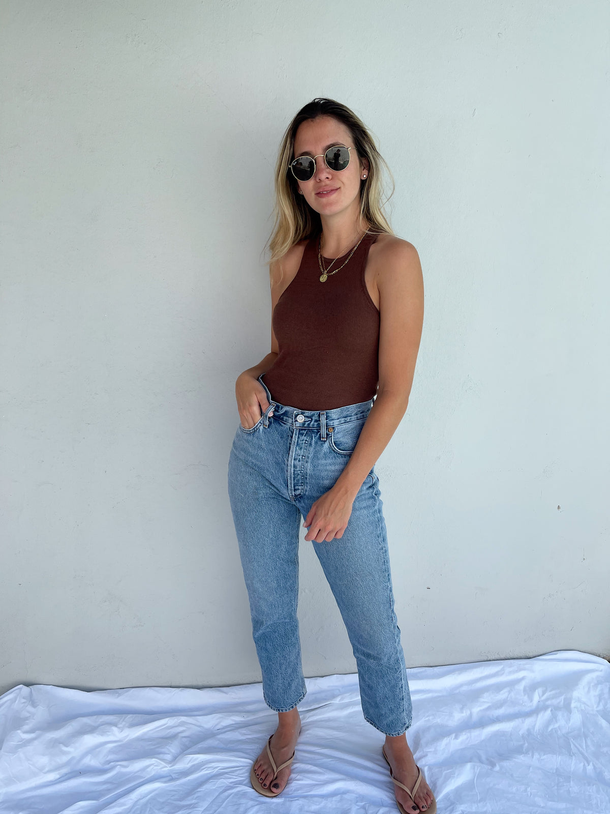 MILLIE CHOCOLATE BODYSUIT