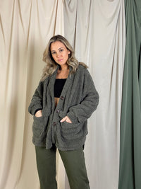 LILAH FLEECE CARDIGAN