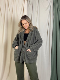 LILAH FLEECE CARDIGAN