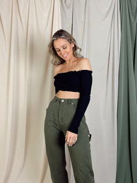 PORTIA OFF THE SHOULDER TOP
