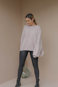 MINA MAUVE SWEATER