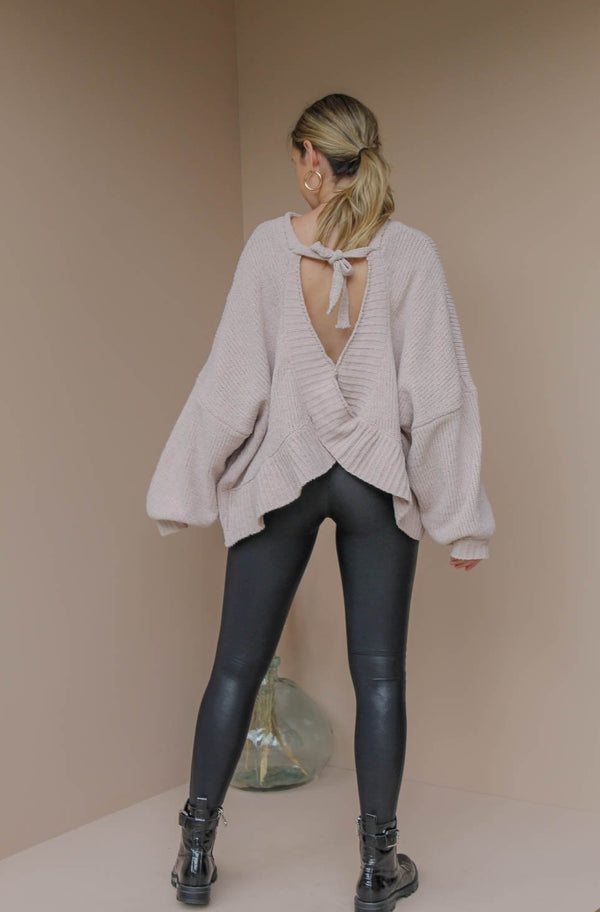 MINA MAUVE SWEATER