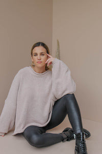 MINA MAUVE SWEATER