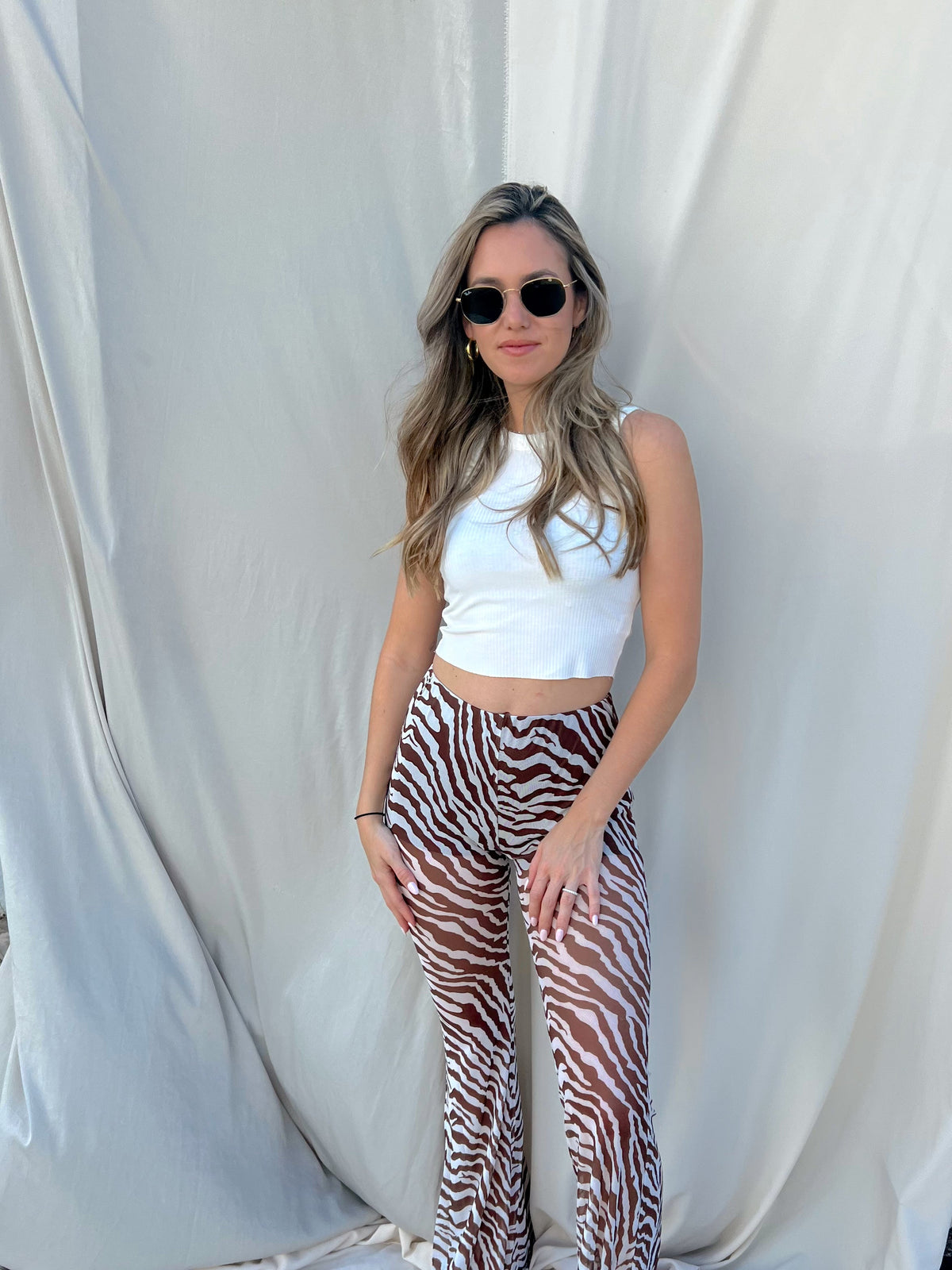 MABEL ZEBRA PANTS