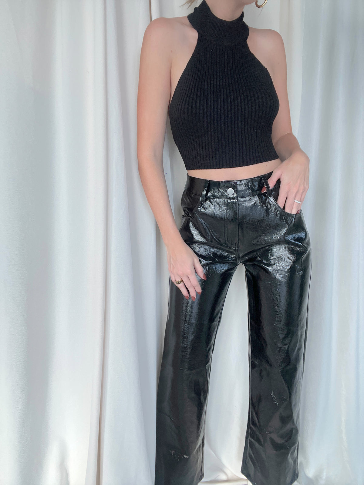 HARPER HALTER TOP