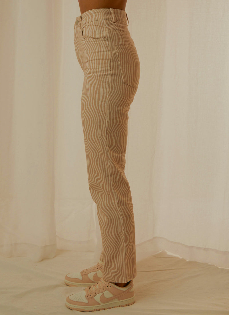 ELECTRIC AVENUE PANTS NEUTRAL WAVE