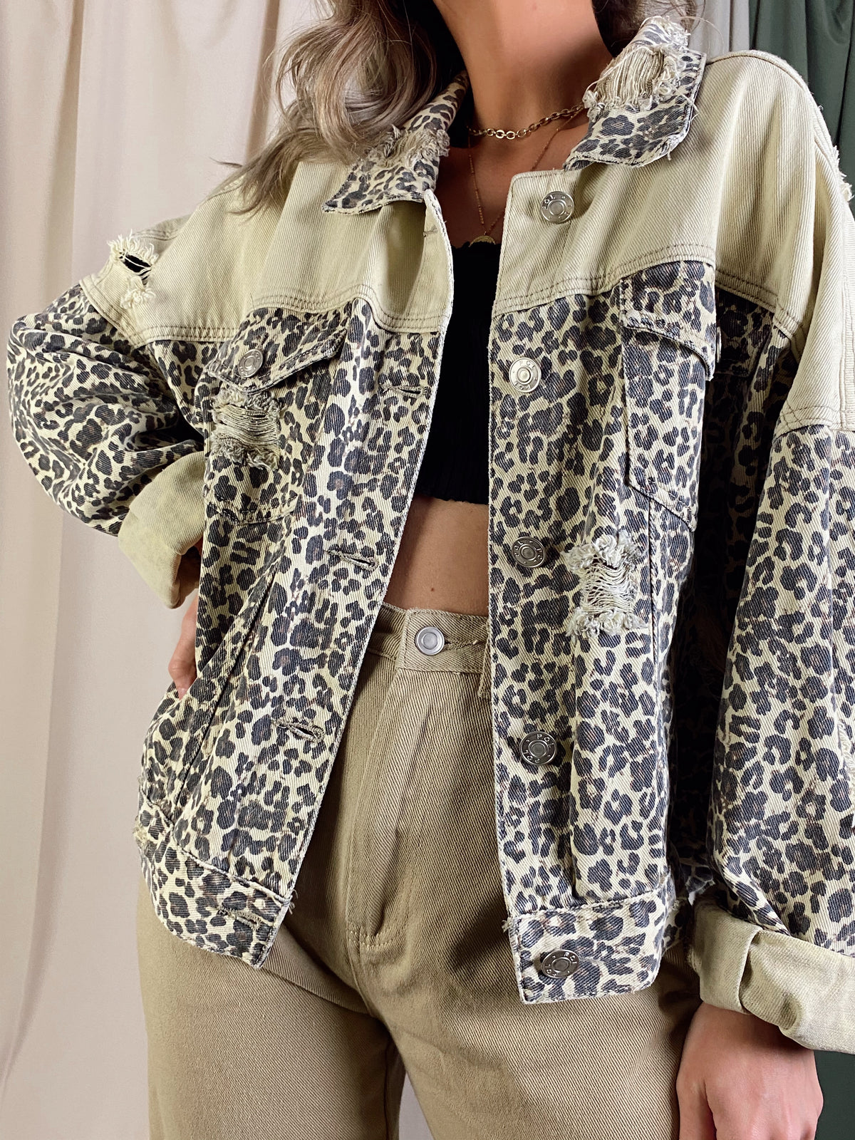AUSTIN LEOPARD JACKET