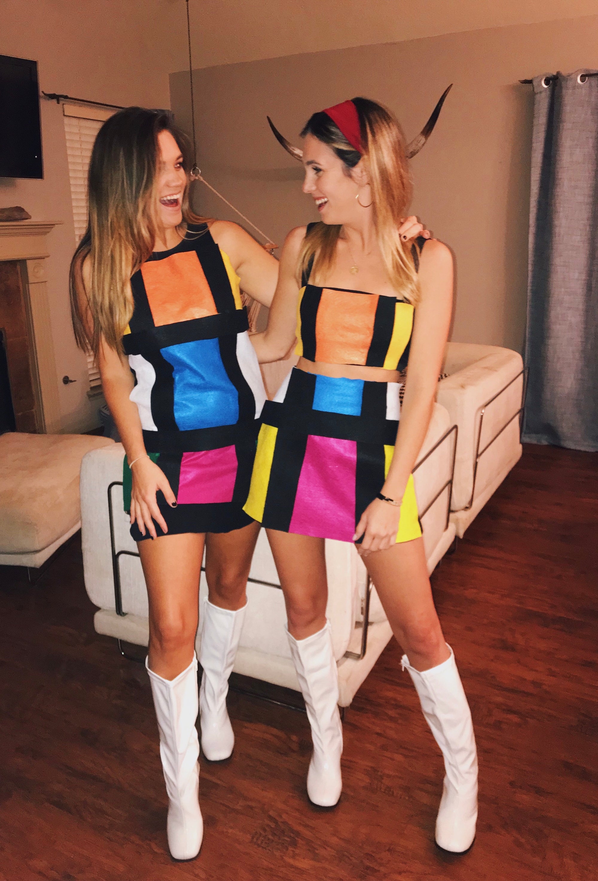 DIY Olsen Twins Halloween Costume