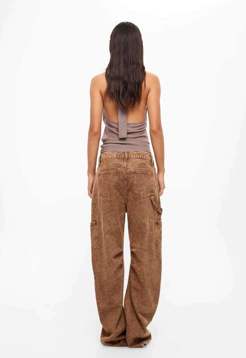 LUX TIE TOP