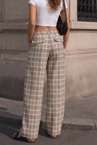 PLAID PANTS