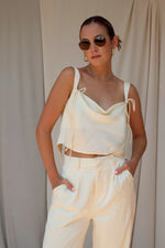 CALP SATIN TOP