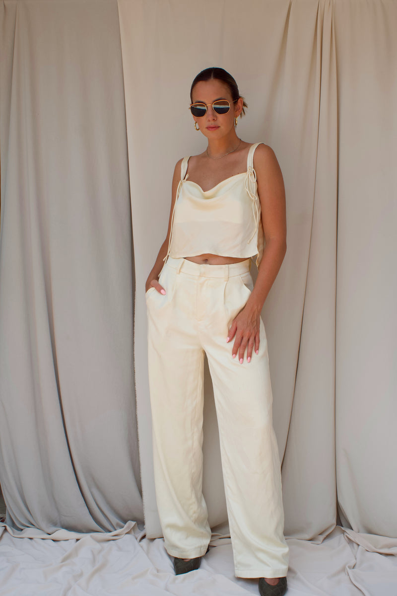 CALP SATIN TOP