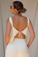 CALP SATIN TOP