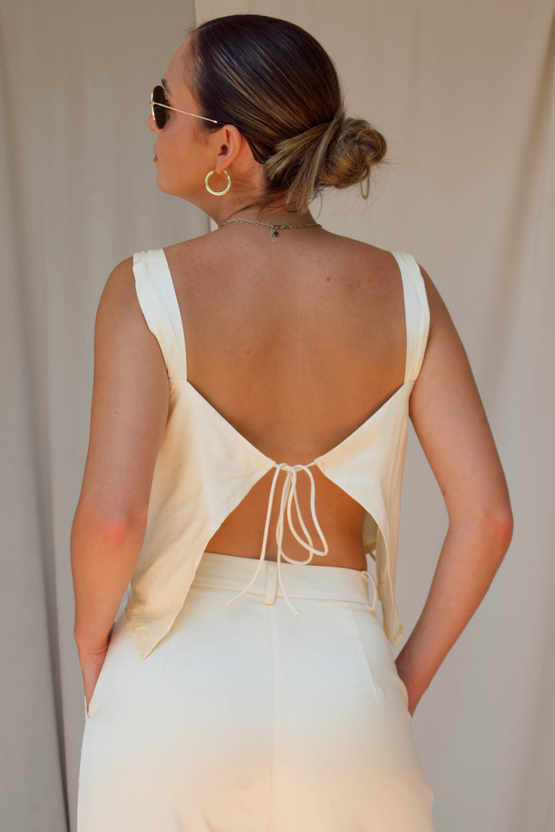 CALP SATIN TOP