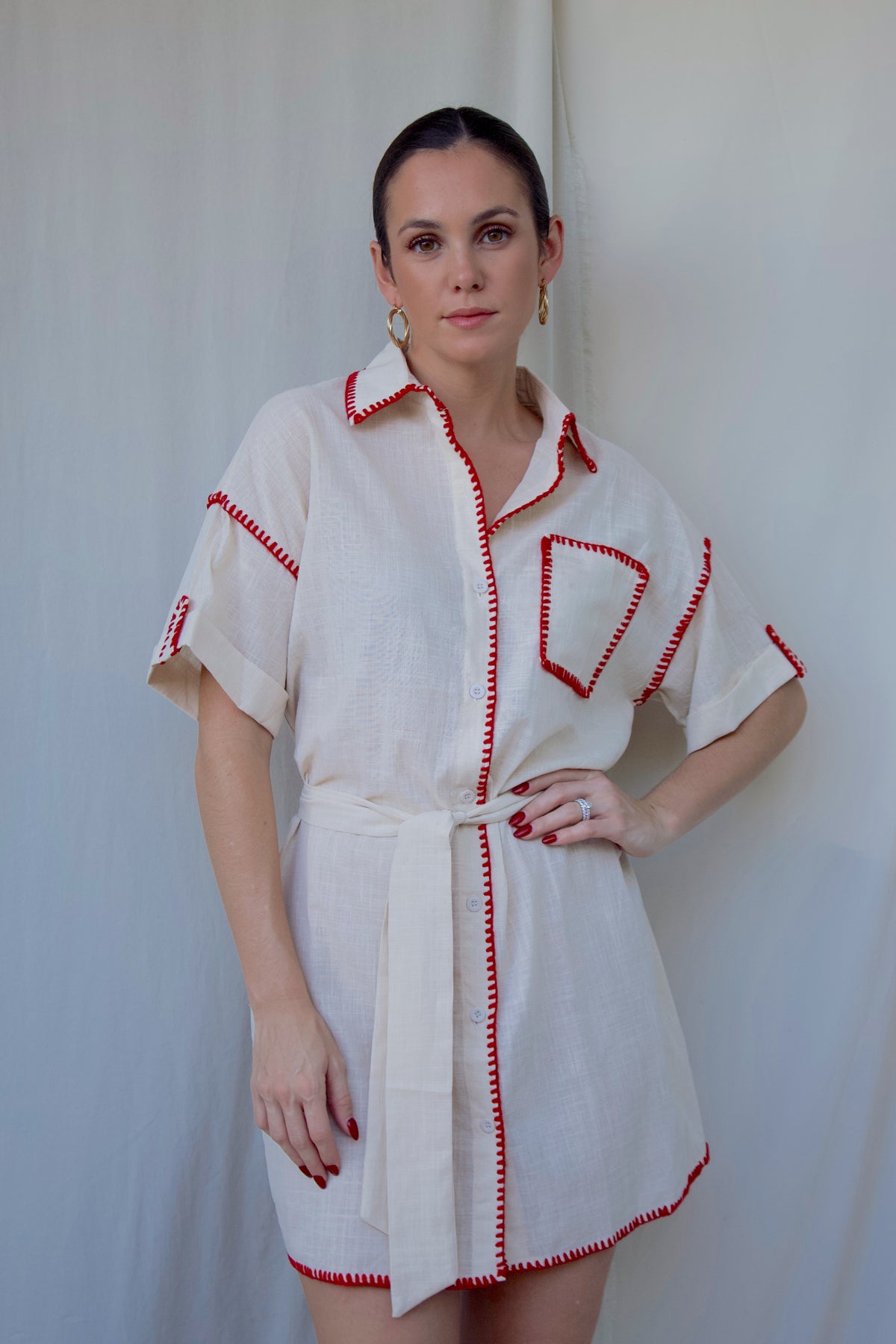 EMMA SHIRT DRESS