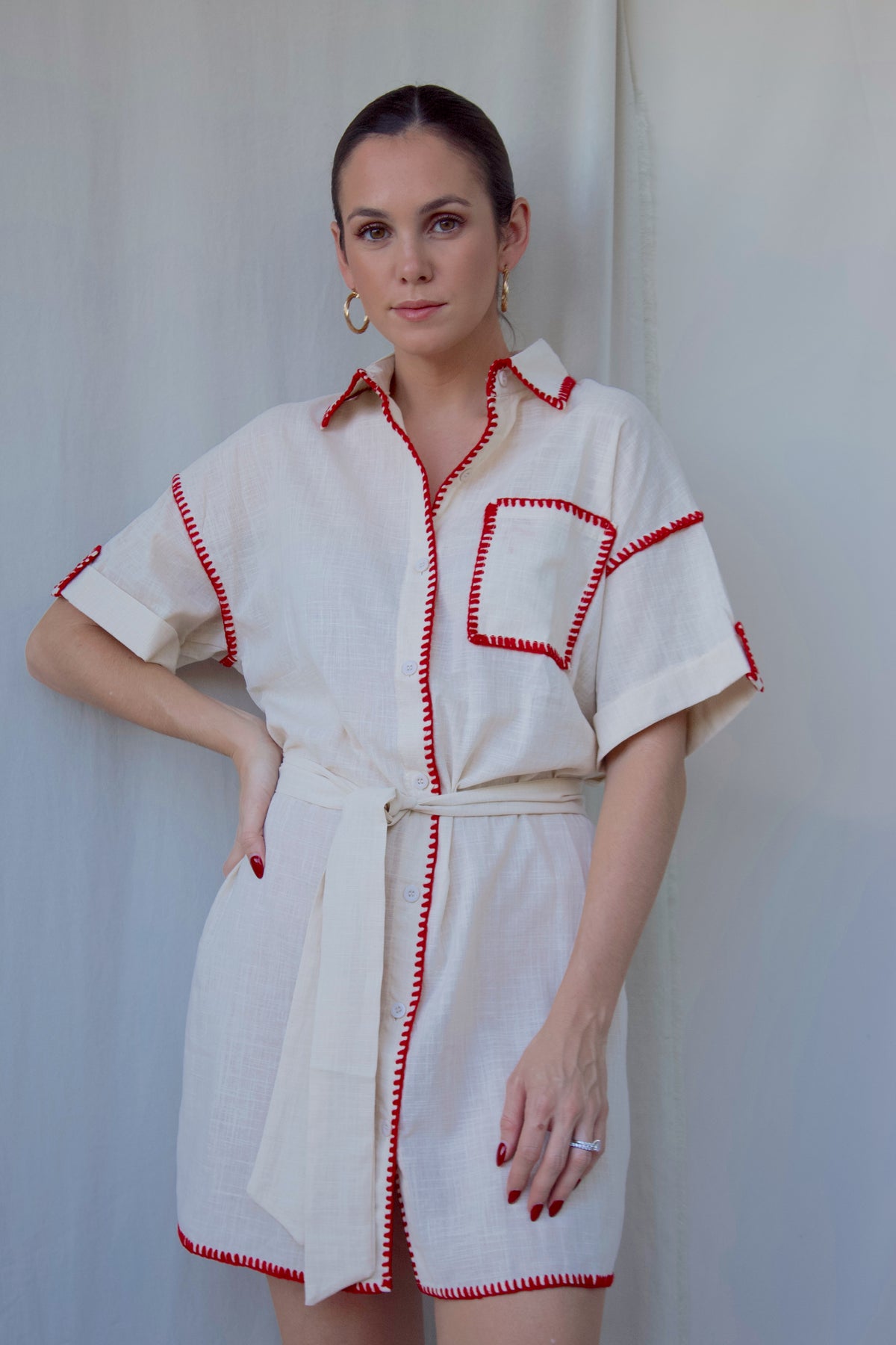 EMMA SHIRT DRESS