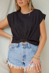 HAVANA KNOTTED FRONT TOP