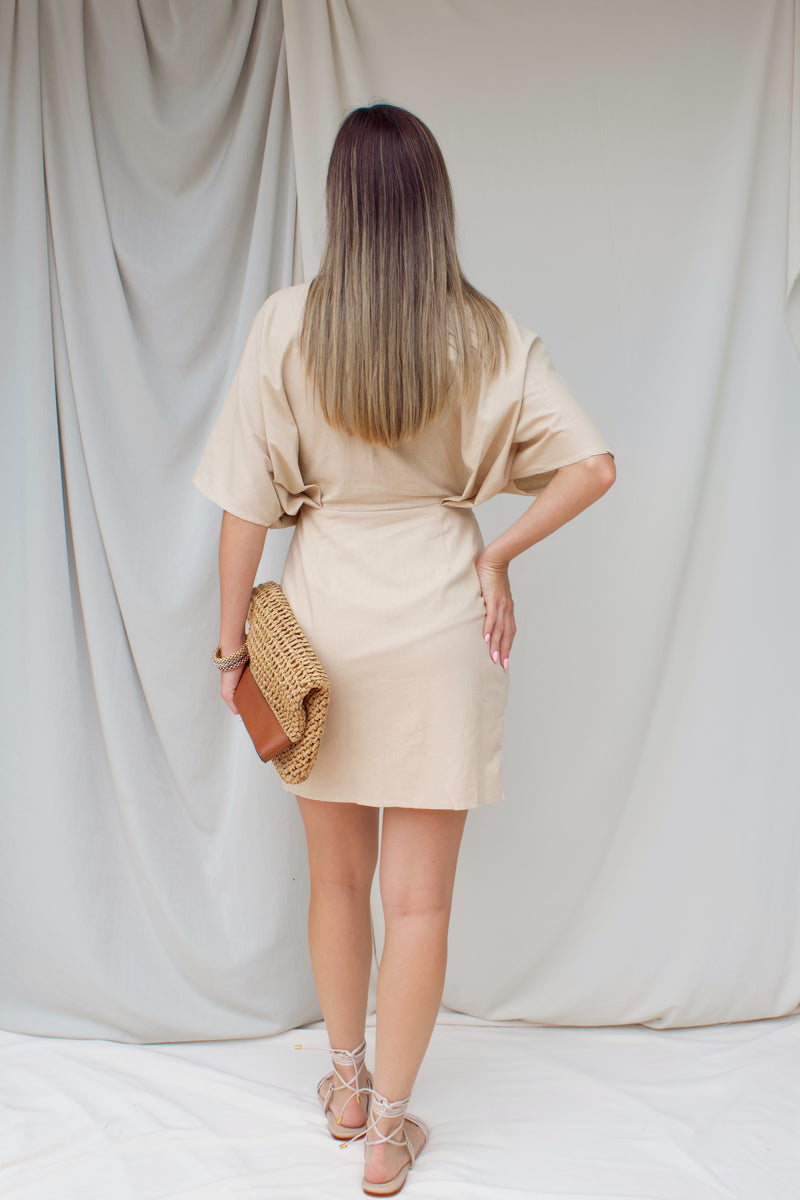 MONTEVERDE LINEN DRESS