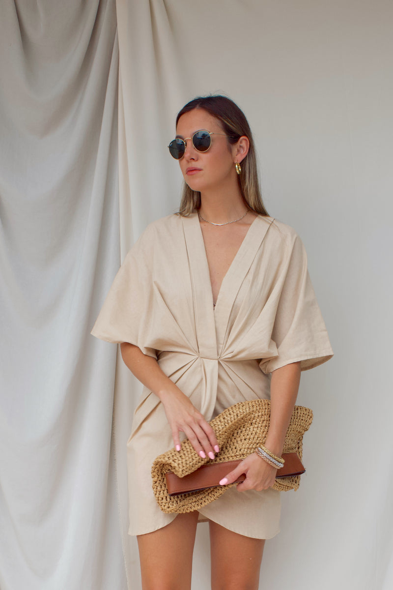 MONTEVERDE LINEN DRESS