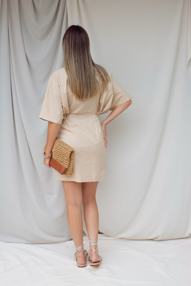 MONTEVERDE LINEN DRESS