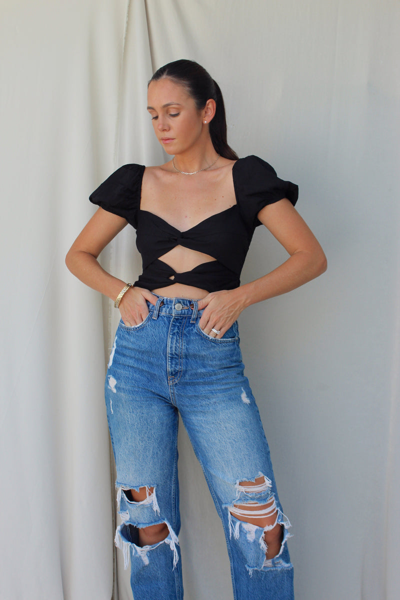 NORI CUTOUT TOP
