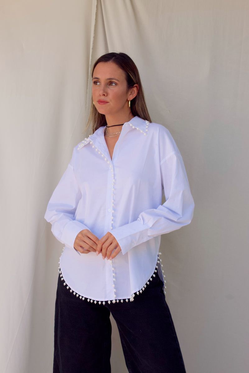 ZANE POPLIN TOP