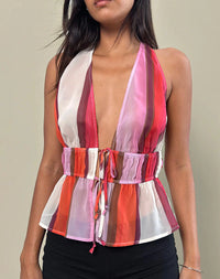 HASSNA HALTER TOP