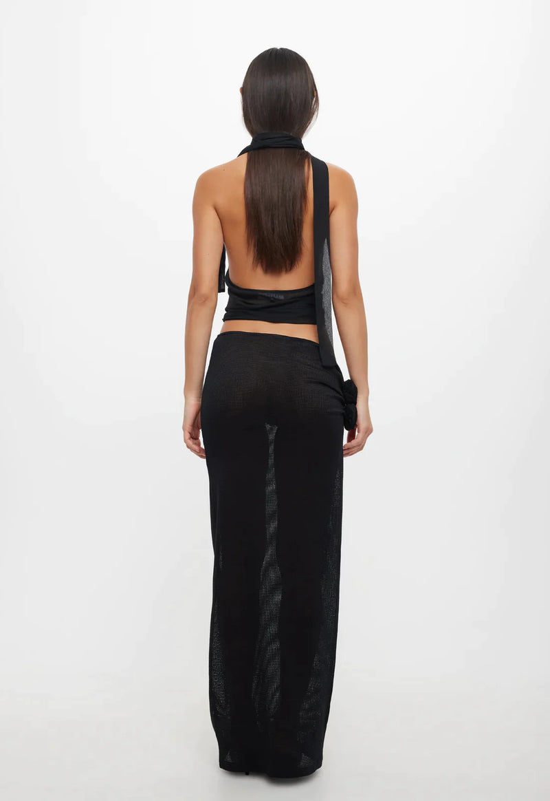 LUX TIE TOP