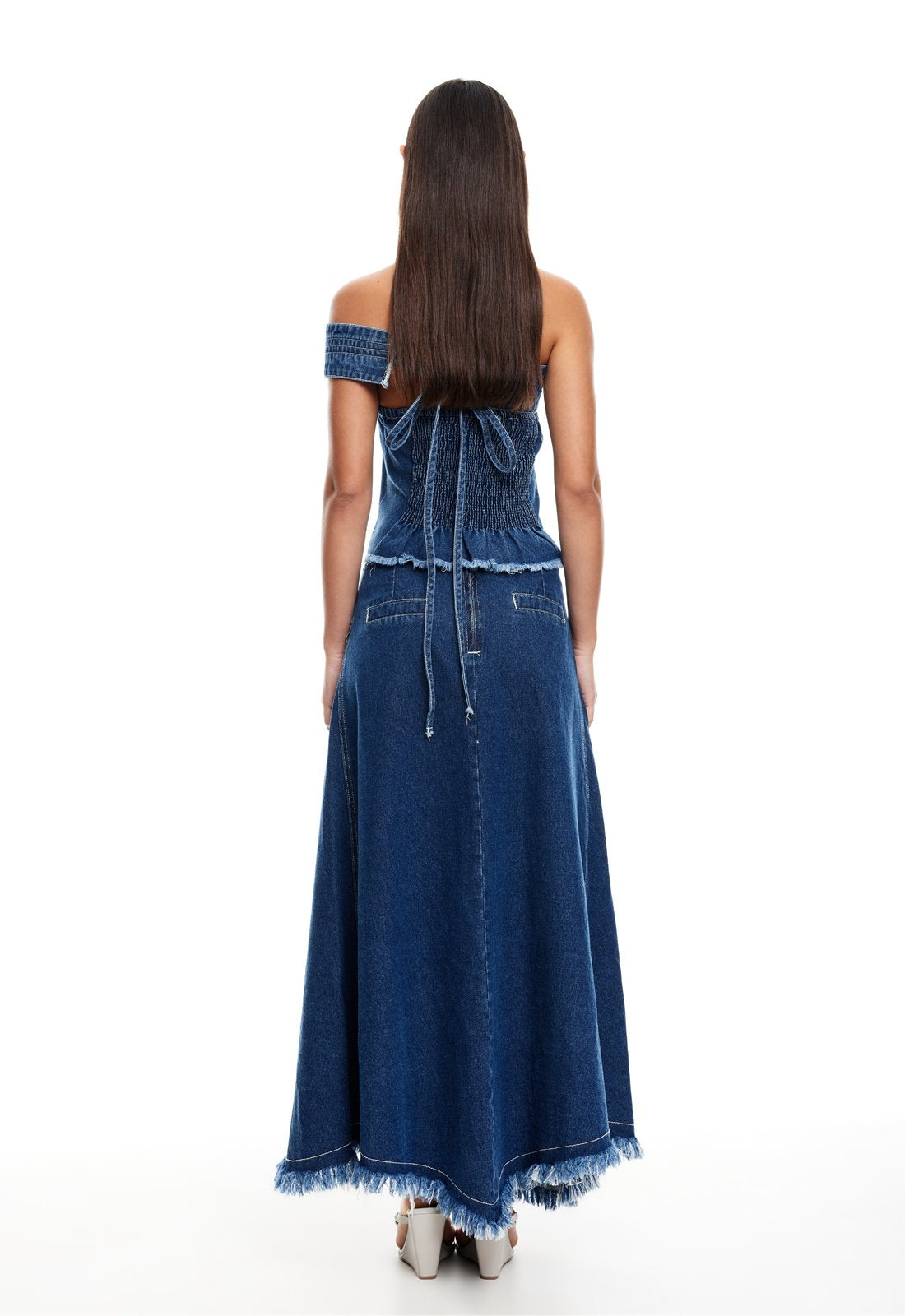 MADAMN DENIM SKIRT