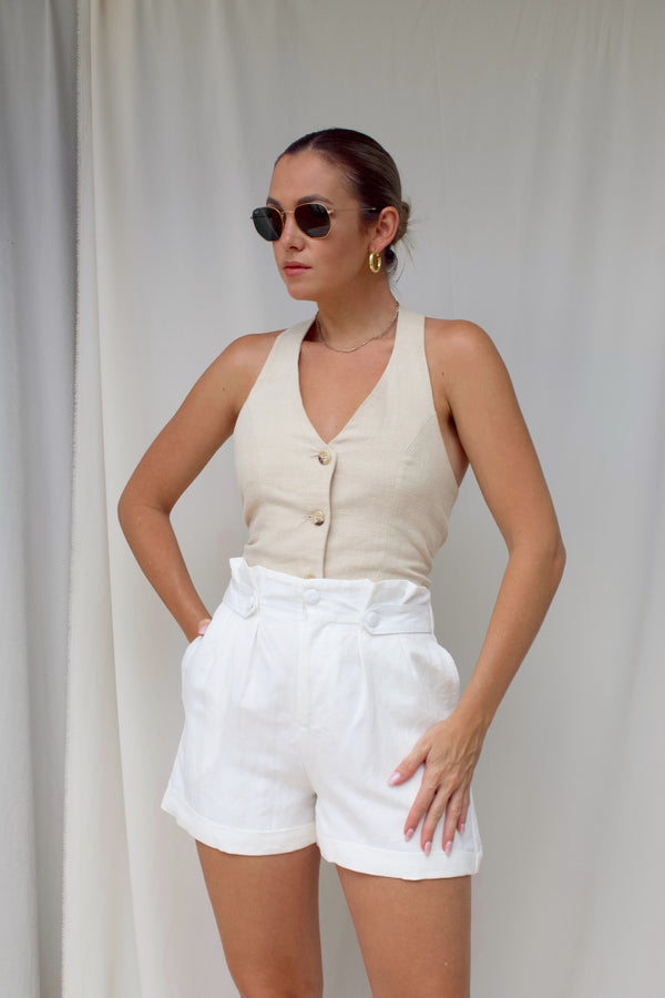 MENTON LINEN SHORTS