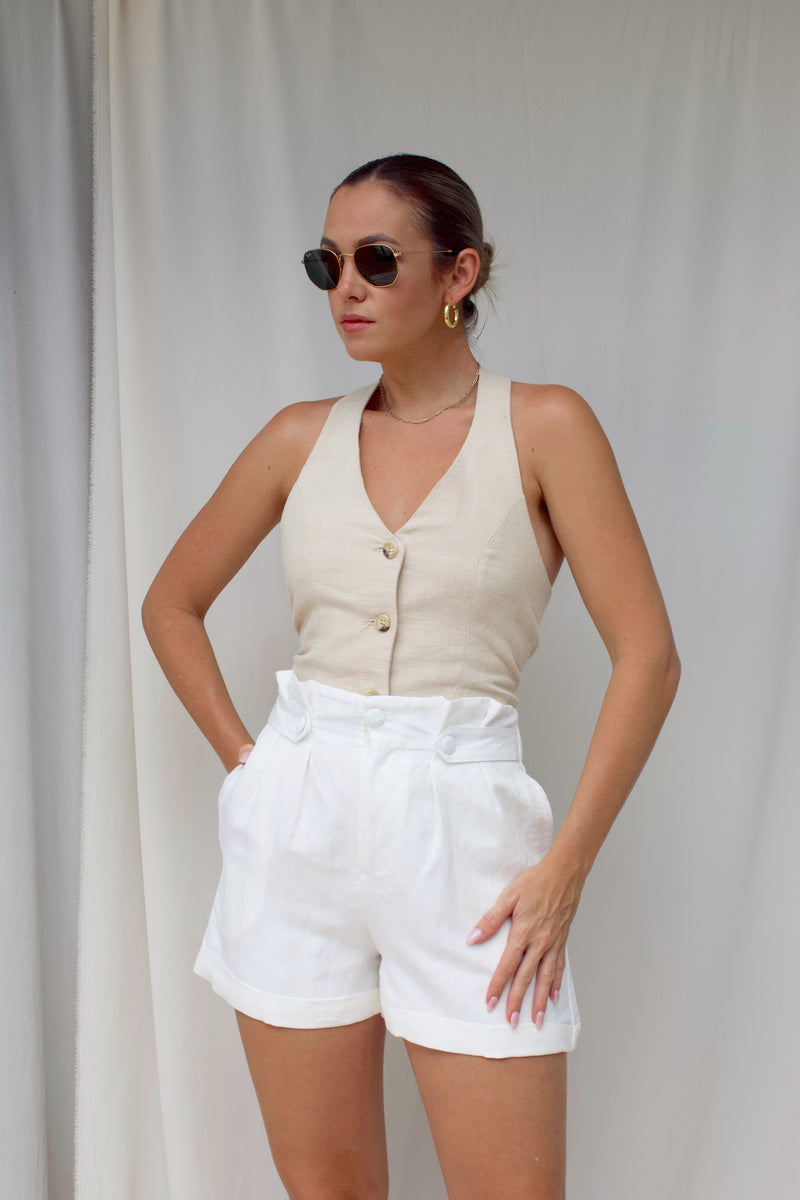 MENTON LINEN SHORTS
