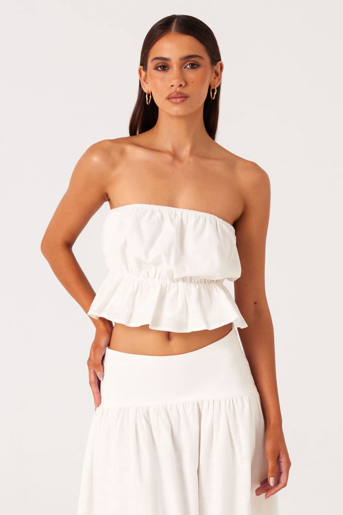 NESA STRAPLESS TOP