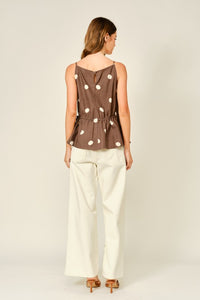 EMBROIDERED PANTS