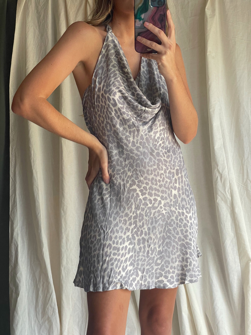 JULIETTE LEOPARD DRESS