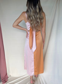 CECI TWO TONED DRESS