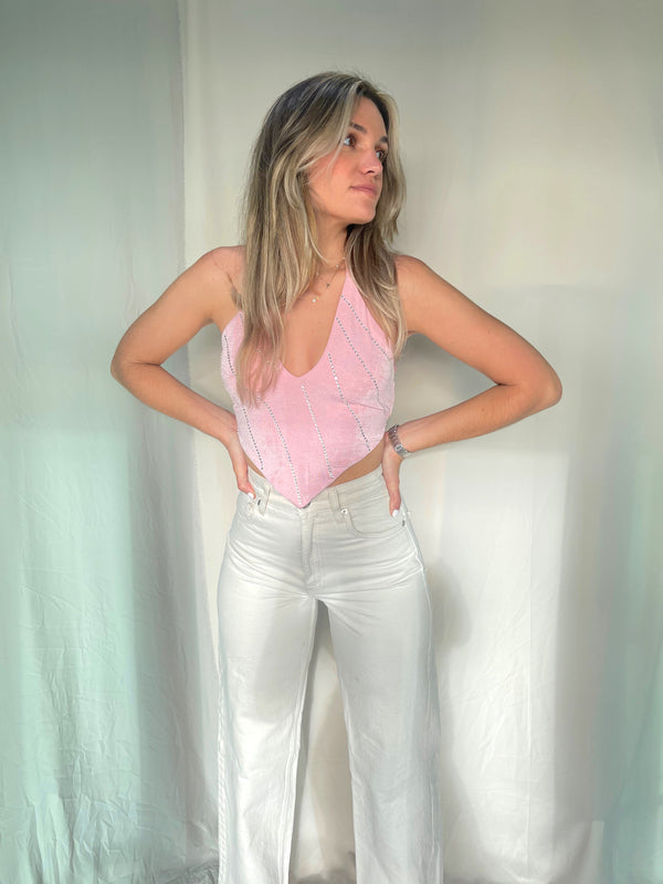ROSA BABY PINK TOP