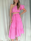 BUNI PINK SKIRT SET