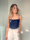 VALERIA DENIM TOP