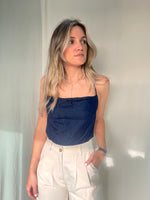 VALERIA DENIM TOP