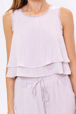 PAXTON LILAC TOP