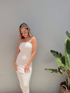 CHABELI WHITE MIDI DRESS