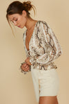 JESS SNAKE TOP