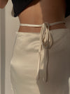 GIN MINI SATIN SKIRT