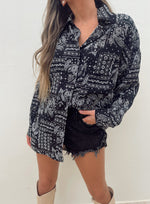 AYDEN PAISLEY BUTTON DOWN