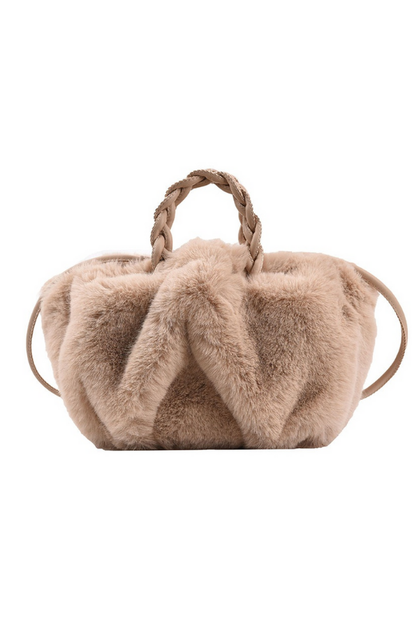 HUGO FAUX FUR PURSE