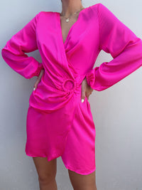 MIRIELLE FUCHSIA DRESS