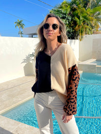 PINES COLORBLOCK SWEATER