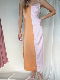 CECI TWO TONED DRESS