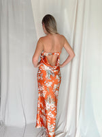 ETTIE ORANGE FLORAL MAXI